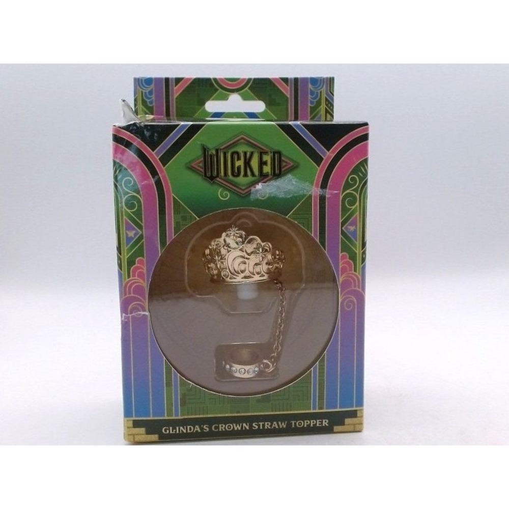 CharCharms - Wicked,  Straw Topper Crown Wicked Glinda, BRAND NEW IN BOX